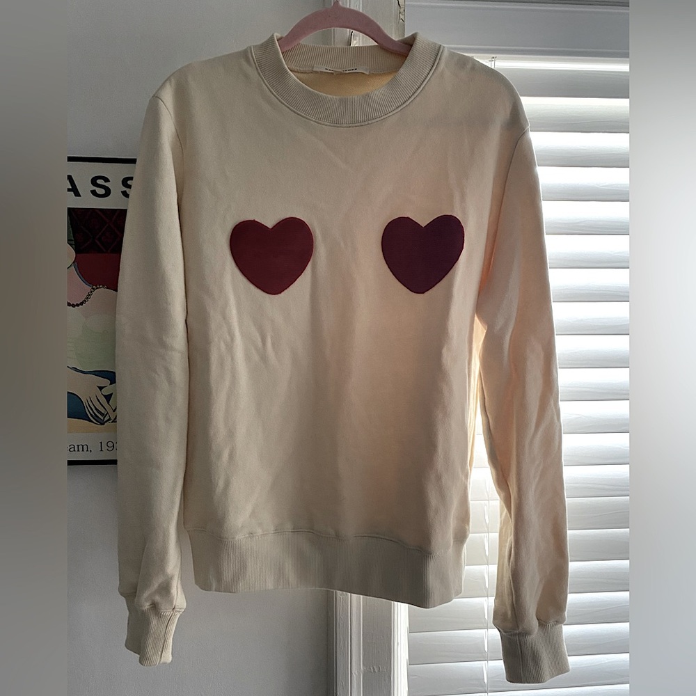 Marc Jacobs Sequin Heart Sweatshirt